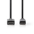 Nedis CVGB34500BK20 HDMI kabel 2 m HDMI Type A (Standaard) HDMI Type C (Mini) Zwart
