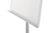 Magnetoplan 12269F14 tablica typu flipchart Wolnostojący Metal Szary, Biały