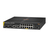 Aruba 6100 12G Class4 PoE 2G/2SFP+ 139W Vezérelt L3 Gigabit Ethernet (10/100/1000) Ethernet-áramellátás (PoE) támogatása 1U Fekete