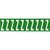 Brady CNL1G Z öntapadós címke Téglalap alakú Eltávolítható Zöld, Fehér 250 dB
