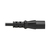 Eaton P054-01M-EU power cable Black 1 m CEE7/7 IEC C13