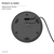 SIGOR Numotion Tischleuchte 2,2 W LED Grau