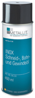Inox Schneid-, Bohr- und Gewindeöl Metallit, Spezial-Hochleistungs-Schmieröl , 400ml Dose