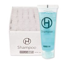Shampoo für Hotel, kleine Tube, reinigt mild, angenehmer Duft, einzeln verpackt, 30ml, VE=50 Stück