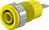 4 mm Sicherheitsbuchse gelb SLB4-F/N-X