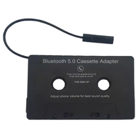 Bluetooth Audio Cassette Adapter - Bluetooth 5.0 - Zwart
