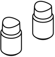 HEWI Bremseinheit, VE=2Stk. für Sitze