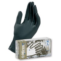 Guanto monouso ambidestro in nitrile Icoguanti nero XL conf. da 100 - ESBN/XL