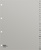 KOLMA Register LongLife A4 XL 19.424.03 grau A-Z, 24-teilig