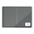 Nobo Premium Plus Grey Felt Lockable Notice Board 18xA4