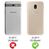 NALIA Case compatible with Samsung Galaxy J3 2017 (EU-Model), Carbon Look Ultra-Thin Protective Smart-Phone Back Cover, Slim Shock-Proof Bumper Flexible Protector Shell, Soft Ge...