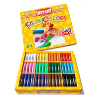 Ceras Playcolor 144 unidades 100 gr colores variados