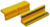 Schonbacken Kunststoff, mit Magnet 125mm, Farbe gelb