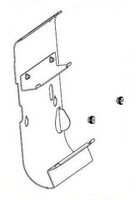 Kit Media Rewind Plate for Tear/Peel ZT610, ZT610R P1083320-090, Rewind guide plate, 1 pc(s) Drucker & Scanner Ersatzteile