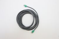 5m CAT5 Ethernet cable, green and grey