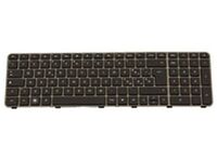 ASSY KEYBOARD PT BL INTL 610914-B31, Keyboard, US International, HP, Envy 17 Einbau Tastatur