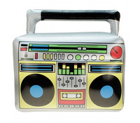 ghetto blaster gonflable 45x42cm