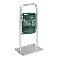 Outdoor waste collector, 30 l, steel