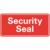 Sicherheitssiegel Security Seal auf Rolle 78x38mm rot VE=100 Stück