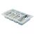 Araven Stackable Cutlery Tray for Canteens and Cafes Made of Plastic