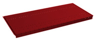 Farbige Stahlböden für leichte Lagergüter Lagergüter, gelocht für Fachunterteilungen HxBxT = 40 x 1000 x 500 mm | RFK0163.3003