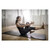 AIREX Pilates- und Yogamatte 190 inkl. Ösen, LxBxH 190x60x0,8 cm, Anthrazit