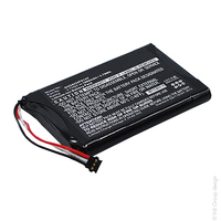 Blister(s) x 1 Batterie GPS 3.7V 1000mAh