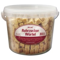 Hellma Rohrzucker-Würfel lose, Zucker, 2 kg