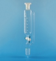 Tropftrichter zylindrisch mit/ohne Druckausgleich Borosilikatglas 3.3. | Typ: Mit Druckausgleichsrohr