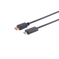 Displayportkabel-Displayport 1.4 Kabel, Displayportstecker auf HDMI Stecker, 4K60Hz, 10m