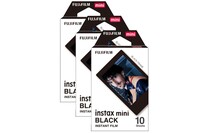 Instax Mini Instant Photo Film - Black, 30 Shot Pack