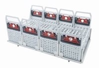 Trays with test tube racks For 240 test tubes (100 x Ø 16/17 mm)