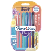 Paper Mate Flair Original filctoll, vegyes szín Tropical, 6 db/csomag