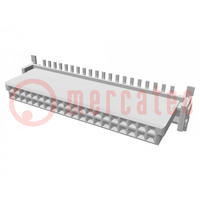 Conector: placa-placa; hembra; PIN: 40; 1,27mm; har-flex®; 2,3A; SMT