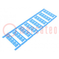 Oznaczniki; 2÷3,5mm; poliamid 66; niebieski; -40÷100°C; zatrzask