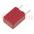 Condensador: de poliéster; 470nF; 100VDC; 5mm; ±10%; THT; MKT