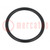 O-ring gasket; NBR rubber; Thk: 2.5mm; Øint: 25mm; black; -30÷100°C