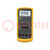 Multimetro digitale; LCD; (6000/20000); True RMS AC; Risol: 0,1°C
