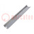 DIN rail; steel; W: 35mm; L: 218mm; ZP240190105; Plating: zinc