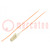 Optic fiber pigtail; OM2; LC/UPC; 1m; Optical fiber: 50/125um