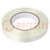 Tape: electrical insulating; W: 19mm; L: 50m; Thk: 0.085mm; acrylic