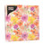 20 Servietten, 3-lagig 1/4-Falz 33 cm x 33 cm "Flowers Splendor". Material: Tissue. Farbe: farbig