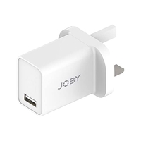 JOBY CHARGEUR MURAL USB-A 12W (2.4A), PRISE TYPE G, CHARGEUR MURAL, CHARGEUR USB JB01804-BWW