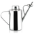 OLIPAC - OLIVE OIL CRUET WITH HANDLE AND SPOUT - STAINLESS STEEL BOTTLE HOLDS 500ML BY
