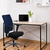 Bürostuhl / Drehstuhl PRO-TEC 350 Stoff schwarz/blau hjh OFFICE