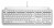 Tactile Pro klawiatura mechaniczna Mac hub 3xUSB biała