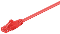 Goobay 68401 kabel sieciowy Czerwony 2 m Cat6 U/UTP (UTP)