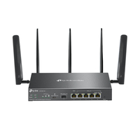 TP-Link Omada ER706W-4G vezetéknélküli router Gigabit Ethernet Kétsávos (2,4 GHz / 5 GHz) Fekete