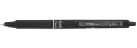Pilot Frixion Clicker Black Clip-on retractable ballpoint pen 12 pc(s)