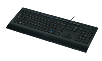 Logitech K280E Pro f/ Business Tastatur USB QWERTY Nordisch Schwarz